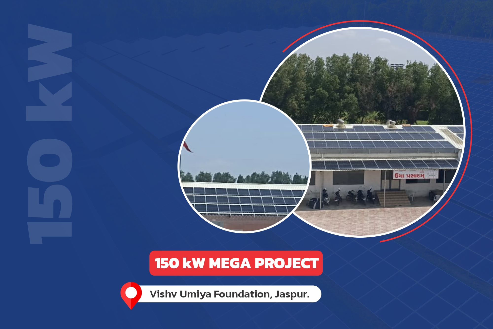 APS Powers Vishv Umiyadham with a 150 kW Mega Solar Project