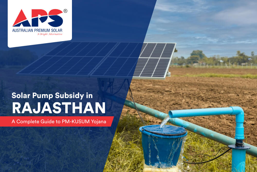 Solar Pump Subsidy in Rajasthan